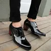 Dress Shoes High Quality Men's Luxury Brand Heels Men Wedding Nonslip Mens 2023 Classic Designer Sneakers G16 230812