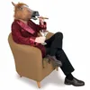パーティーマスク馬マスクハロウィーンヘッドラテックス不気味な動物衣装劇場いたずらクレイジー装飾230814