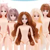 Куклы 30 см. Кукла -макияж 3D глаза длинные волосы 16 BJD Beautiful Princess Baby Girl 12 -дюймовая игрушка DIY для девочек подарок 230814