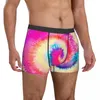 Underpants Regenbogenfarben Unterwäsche farbenfrohe ästhetische Kunst Print Trunk Männer Elastic Shorts Briefs Geburtstag Geschenk