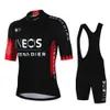 Set di maglia ciclistica INEOS bicicleta abbigliamento per biciclette a maniche corte per biciclette per biciclette per bici per bici per bici vestiti Maillot ropa ciclismo hombre 230814