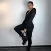 Damen -Jumpsuits Rompers Basic Bodycon -Jumpsuit für Frauenkleidung lässige braune Fitness ROMPERS Y2K Playsuit Aktivität Streetwear Overalls Dropship 230812