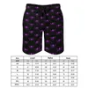 Heren shorts Summer Gym Purple Dragonfly Sports Fitness Cute Animal Design Board Korte broek Retro snel droge zwembroek plus maat