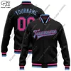 Men's Jackets 3D -printen aangepaste naam Black jas kleurrijk lettertype vol snap jas unisex team cadeau winter aankomst 1 230812