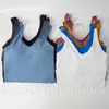 LU-20 U Back Yoga Tank Tops Gym Ubrania Kobiety swobodny bieg nago ciasne sport