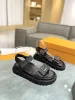 Tasarımcı Terlik Gün batımı konforu düz sandaletler tasarımcı kadınlar terlik yaz moda örgü deri sandalet espadriller cordoba sandal boyutu 35-42