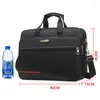 Briefcases Men's Briefcase Weekend Travel Business Document Storage Bag Laptop Protection Handbag Material Organize Pouch Accessories