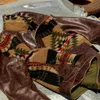 Męskie kurtki Navajo Totem Batiks Odbarwienie importowane Cowhide 230814