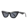 Sunglasses WENLCCK Vintage For Women Men Designer Brand Cat Eye Big Frame Trendy Shades UV400 Protection Sun Glasses