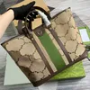 Top Luxury Designer -Tasche Herren und Frauen große Kapazität Tragbare Einkaufstasche Klassiker gewebter Pendlertasche Vintage Style Einkaufstasche 756660