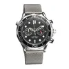 남성을위한 새로운 시계 모든 다이얼 작업 쿼츠 시계 고품질 고품질 브랜드 크로노 그래프 시계 패션 액세서리 메쉬 스틸 벨트 남성 손목 시계 선물 2024