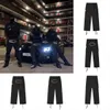 Męskie spodnie Y2K Cargo Spodnie Cortez Pants Harajuku drukowane spodnie Alcatraz Multi Pocket Hip-hop punk rock szeroki nóg Super Street Bottom