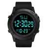 Wristwatches Fashion Multifunction Men's Watch Men Sports Waterproof Silicone Strap LED Digital Watches Alarm Clock Reloj De Hombre