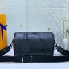 Şehir Yastığı Vintage Crossbody Bags Duffle Erkek Omuz Çantası Tasarımcısı Messenger Çantası Açık Lüks Çantalar Moda Kadınlar Çapraz Vücut Çantaları Homme Sac De Mesaj