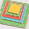 Present Wrap 50 Sheets Diy Kids Folded Craft Paper Square Mix Color Origami Papper Handgjorda papperspapper Skrapbok Dekorativt hantverk C2543 R230814