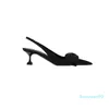 Luxury Small Pointed Back Hollow Single Shoes Flash Diamond Bow Knot Cat Heels with High Heels