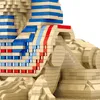 Blokken 2732 % Wereldarchitectuur Farao Desert Monster Mini Diamond Blocks Bouw speelgoed voor kinderen speelgoedgeschenk R230814