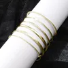 Bangle IFKM Mental Punk Hard Bracelet For Women Bohemian Gold Color Cuff Indigenous Open Wide Statement Hand Party Jewelry 2023