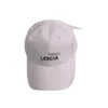 Alta versão Balenciga bordada do meio bordado hat de beisebol estrela feminina ao ar livre lazer moda sombra chapéu de pato chapéu de língua masculina