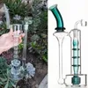 Multi level Clear New Arrival slim Glass water pipes dab rigs glass bongs with birdcage perc oil rigs