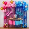Decoration Boy Girl Gender Reveal Decoration Set Balloons Garland For Baby Shower Kids Boy Girls Birthday Supplies