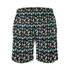 Mäns shorts fjärilar styrelse fjäril tryck blommig konst strand korta byxor män design sport snabb torr badstammar födelsedag närvarande