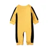 Rompers Né Rompers Chinese Kongfu Bruce Lee Baby Boy Girl Coton Vêtements Bodys Long Manches Long Ropa Jumps 230812