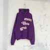 Herrtröjor designer tröja hoodies mens hoodie höst designer hoodies pullover tröjor hip hop hög kvalitet brev tryck blå toppar etiketter utskrift s-xl