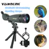 Visionking potente spotting Scope Hunting Hunting Optics Monocular a lungo raggio di osservazione Telescopio monoculare con un adattatore telefonico con adattatore telefonico