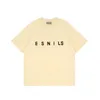 Summer Mens Designer T-shirt imprimé T-shirt T-shirt Top Quality Coton T-Casual Tees Clain S-XL