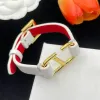 Mode dames goud armbanden sieraden ontwerper heren lederen armband luxe touw armband vrouw verstelbare armbanden cadeau handband 238145d