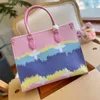 34 -см высококачественная сумочка ykonthego сумочка Hina Tote Ladies Messenger Плечо сумки из кожа кожа кошельки с кросс -кубанго