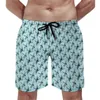 Heren shorts lavendel met libelbord dierenprint strand dagelijkse groot formaat zwembroek mannelijk