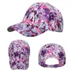 Boll mössor mode kvinnor män sport blommor tryck andas andas strand baseball mössa hip hop hatt sol denim hattar en passform