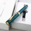 Fountain Pens Business Jinhao 100 Acryl Pen Color Spin Golden Peacock Orchid 0 5 mm Nib Fude Caligraficzny biuro 230814