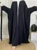 Ubranie etniczne muzułmańskie rękawy nietoperzy kardigan Abaya Dubai Maxi Dress Długa szata kimono Ramadan Arab Arab Islamic Kaftan modlitwa modlitwę
