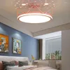 Taklampor Nordiska moderna LED -ljuskronor Belysningsrum Dekor Dimbar med avlägsna lyster inomhusdekoration Maison -fixturer