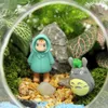 Garden Decorations Moss Microlandscape Creative Gift Set Green plant Moss bottle Eco-bottle Egg bottle Plant small world L230714