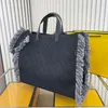 Designers de luxe Denim Glands Totes Sacs à bandoulière Italie Roma Marque Haute Qualité Classique Double Lettres Sacs À Main Mode Femmes Grande Capacité Sac À Bandoulière