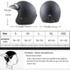 Fietsen helmen vintage motorhelm voor mannen klassieke retro open gezicht ontwerp lichtgewicht punt gecertificeerde motor cruiser casco 230814