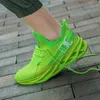 Dress Shoes Men Sneakers mode ademende platform running mesh sport licht unisex vrouwen casual geel vulcanize man 230812