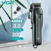 Haarschneider VGR Haar Clipper Professionelle Haarschneidmaschine Haar Trimmer Verstellbarer schnurlos wiederaufladbar V 282 230814