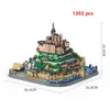 Blocks City Architecture Street View Saint France Modular Building Blocks Brick Set Toys For R230814