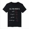 Men's T Shirts Short Sleeve T-Shirt Summer Funny Graohic Black Beer Collection Fashion Casual Crew Neck Top Equation Formula Street Trend