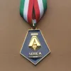 Annan hemträdgård 23 -säsongen SSC Napoli Medals Serie A Metal Golden Fan Souvenirs 230812