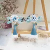 Hair Accessories Ancient Style Flower Bowknot Tassel Headdress Children's Clip Hanfu Hairpin Retro Decor Girl Gift 1 Pair