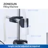 Zonesun Automatisk flytande flaska Filling Machine Juice Filler Magnet Pump Transportör Small Scale Production ZS-MPYT250C