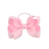 Baby Girls Grosgrain Ribbon Bows corde enfants