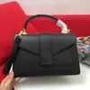 Designer dames handtas mode crossbody tas luxe lederen hand palmprint schouderbeurs klassieke luxe metaalaccessoires 2023 nieuw