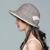 Cappelli larghi brim femminile femminile per la protezione solare Girls Summer Sun Shade Travel Cap Studenti fuori pieghevole B-7607